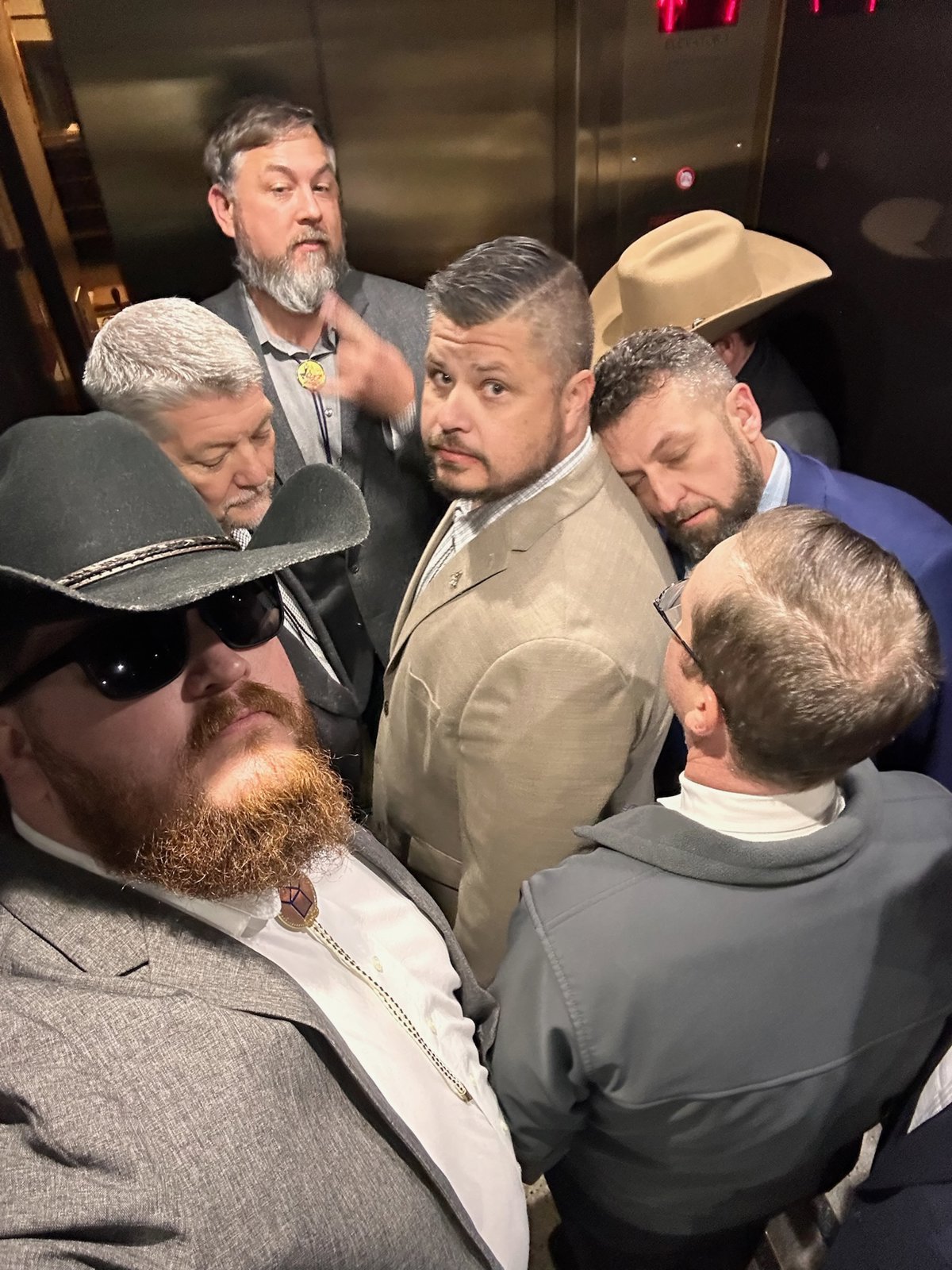 Heading to the party...